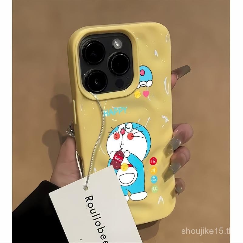 Doraemon Cola Meteor Shell สําหรับ iPhone 14 13 15 11 16 12PRO 13PRO 11PROMAX 12PROMAX 13PROMAX 14PL