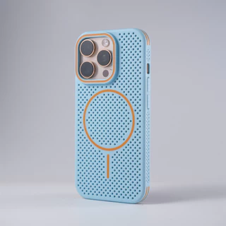 หรูหรา โดปามีน สีตาข่ายกระจายความร้อนเคสโทรศัพท์แม่เหล็กสําหรับ ไอโฟน 12 13 14 15 16 มือโปร สูงสุด 14 15 16 บวก กันกระแทกกลับกรณี