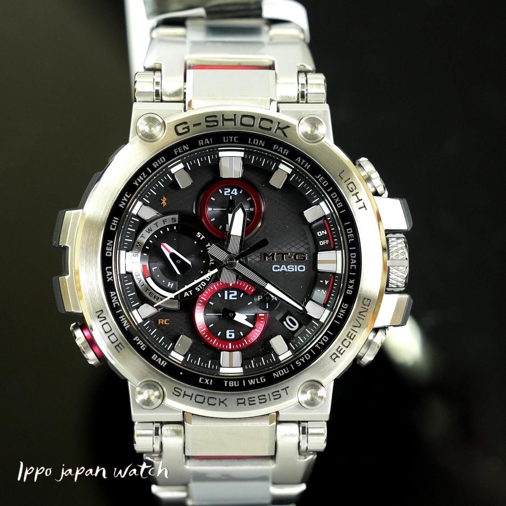 JDM WATCH ★ Casio G-Shock MTG-B1000D-1AJF Quartz Round Gray Plastic Strap 《Y》