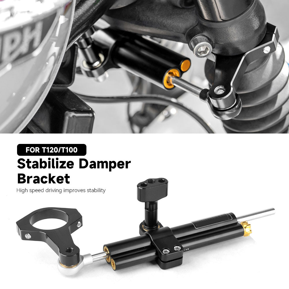 สําหรับ Triump street twin T100 T120 Yss-ohlins อุปกรณ์เสริมรถจักรยานยนต์พวงมาลัย Stabilize Damper โ