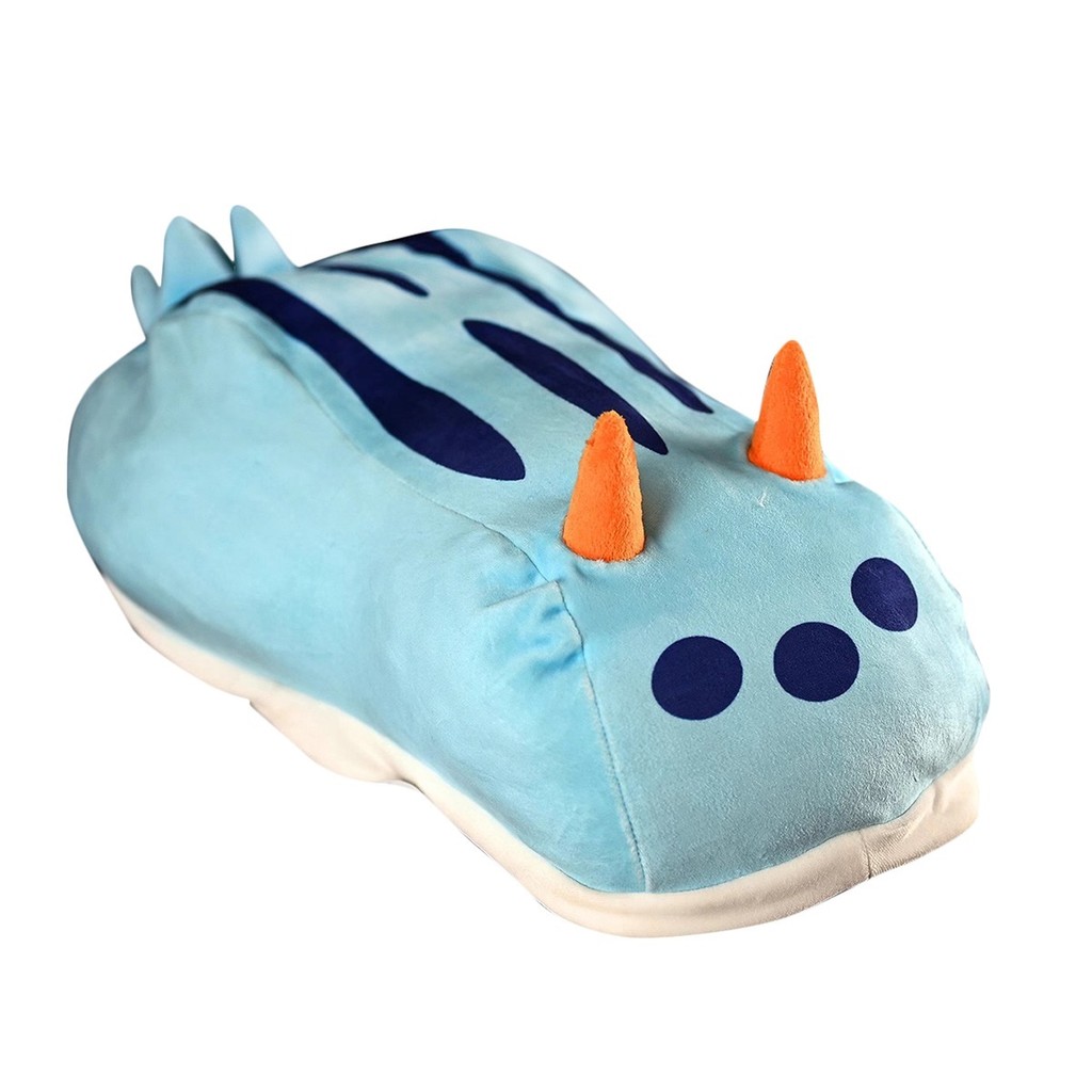Sea Slug Plush Toy,Realistic Sea Slug ตุ๊กตาสัตว์ 16.5in, Soft Blue Sea Hare Plush Gift Collection ส