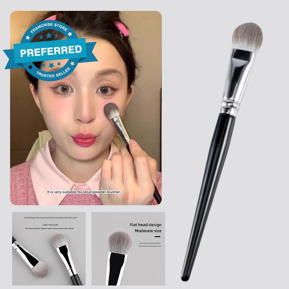 แปรงแต่งหน้าแปรงปัดแก้มแต่งหน้าบางส่วน Brightening Shape Even Heart B6t7