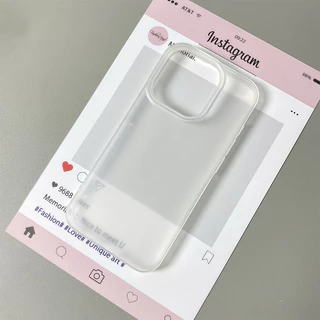 จัดส่งทันที เคสสำหรับไอโฟน15 เคสใสแบบด้านหลายสี For IPhone13 11 12 14 6/7/8PLUS 15 16ProMAX X XS XR XSMAX ป้องกันมือถือ