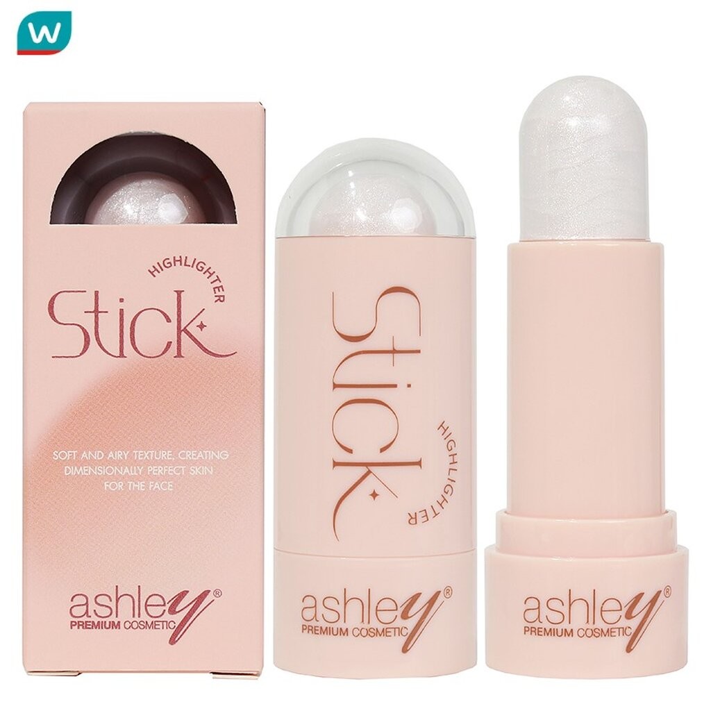 Ashley แอชลี่ย์ ไฮไลเตอร์ สติ๊ก 8ก. 01 เพิร์ลเซ้นท์ พิงค์