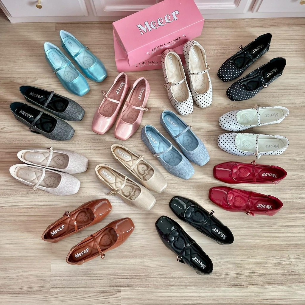 รองเท้าคัตชู ทรงแมรี่เจน Meeer Your 'FANCY' Mary Jane ส้นแบน