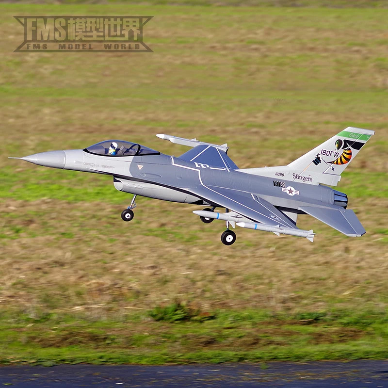 [NEW] 70 มม.F16 F-16c Pnp V2 Rc เครื่องบินท่อพัดลม Edf Jet รุ่นเครื่องบิน 6s ลบ Epo F 16 Epo โฟม