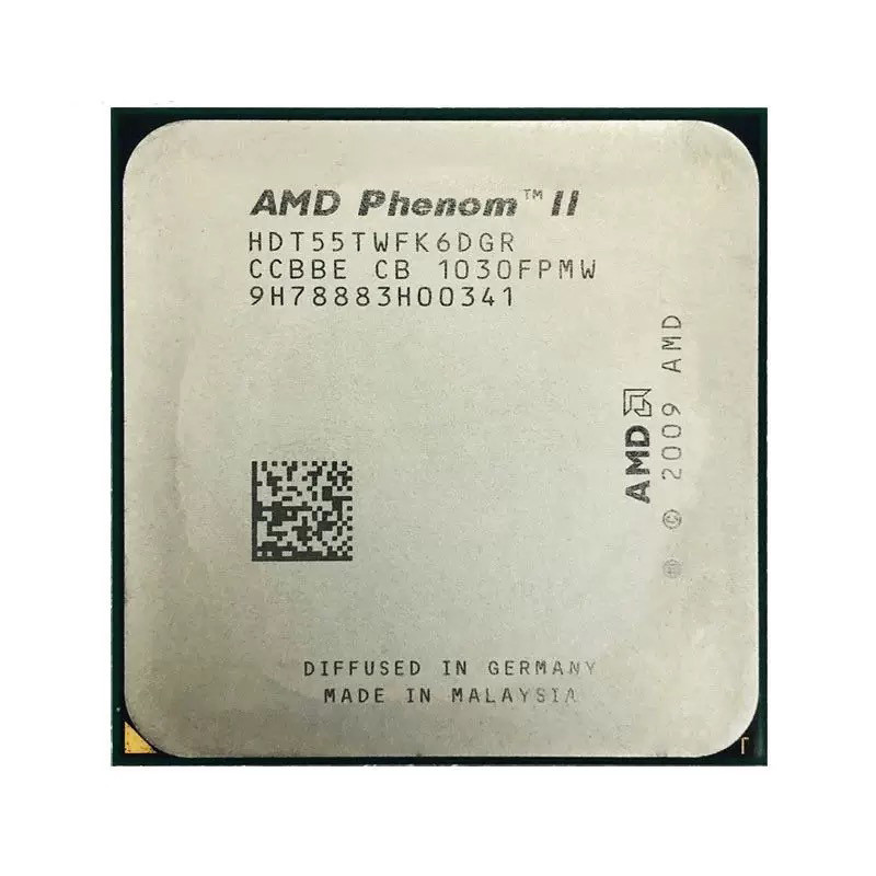 AMDPhenomII CPU ประสิทธิภาพสูงหกแกน3.0 GHz32nm125W