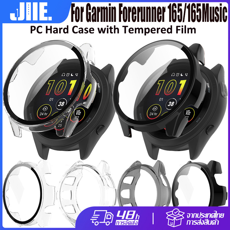 ป้องกันกรณีสําหรับ Garmin Forerunner 165 ป้องกันหน้าจอกรณี Garmin Forerunner165 Music PC 2in1 Shell 