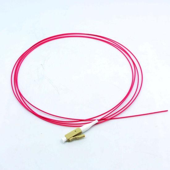 Pigtail LC Simplex Multimode 50/125um OM4 1 เมตร (LSZH)