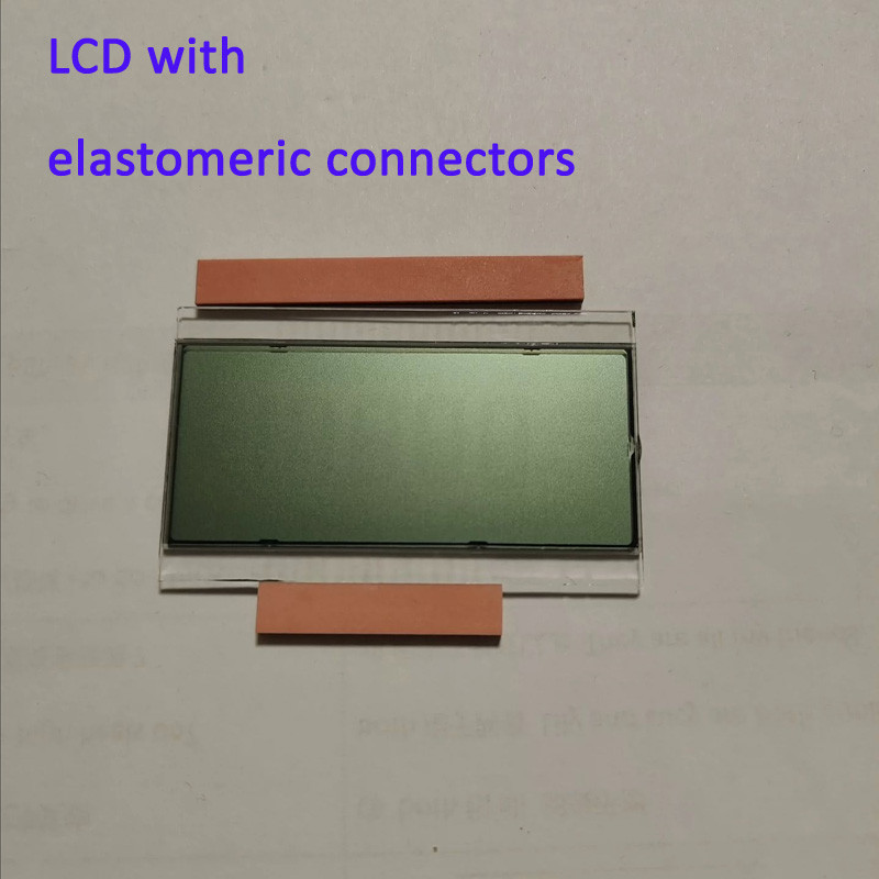 LCD ต้นฉบับสําหรับ FLUKE 88 V/87 V/87VC จอแสดงผล LCD ดิจิตอลมัลติมิเตอร์หน้าจอ 2 ชิ้น elastomeric Co