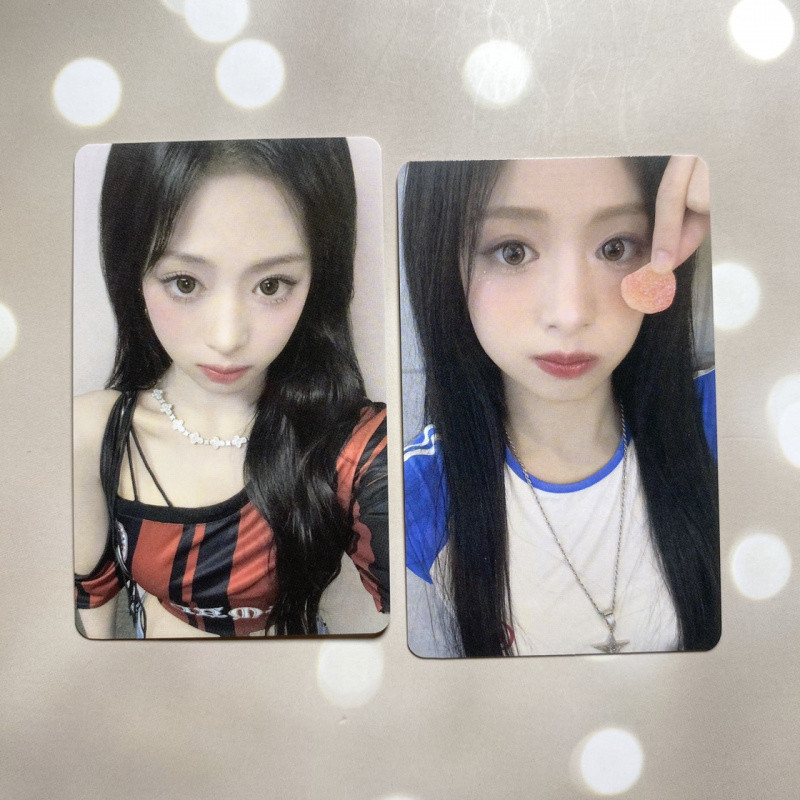 ของแท้ บัตรนิทรรศการเบบี้มอนสเตอร์อย่างเป็นทางการ AHYEON Photocard