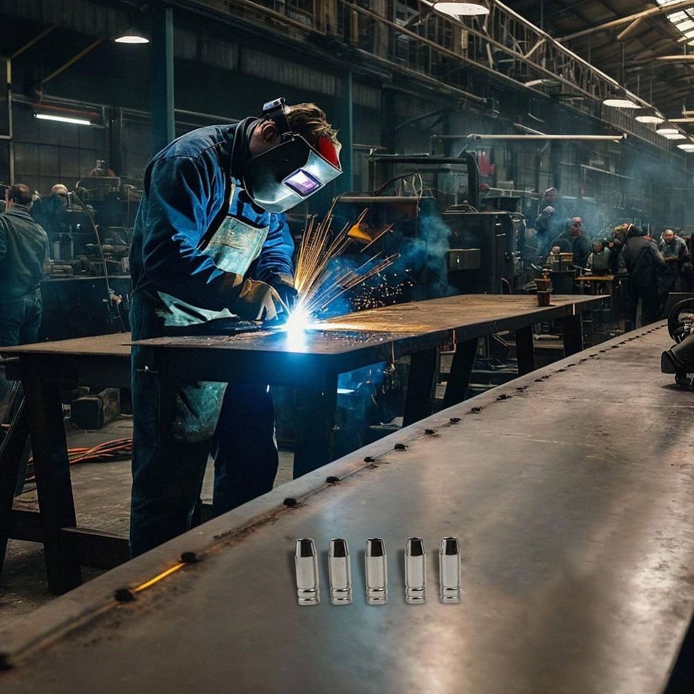 [NEW]Conical Gas Nozzle Enhanced Gas Flow Design Improved Welding Performance[SWHOME-TH]