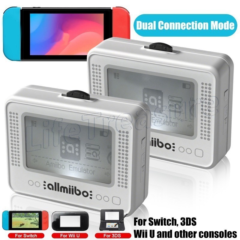 แบบพกพา Allmiibo Emulator - ไร้สาย NFC Simulator - อุปกรณ์เสริมเกมที่เปิดใช้งานบลูทูธ - Plug & Play,