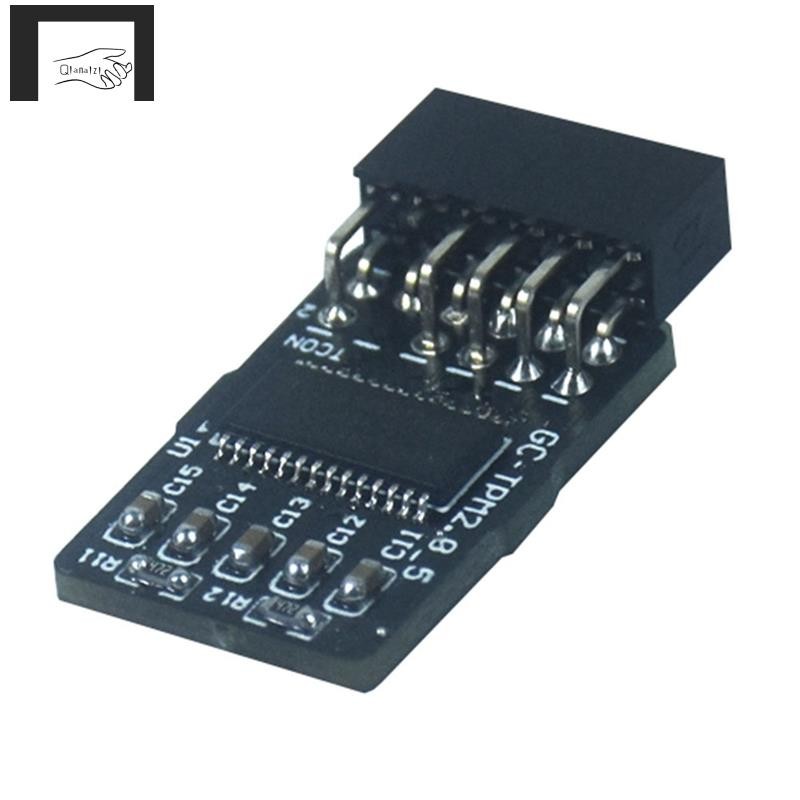 [qianaizi]TPM2.0 โมดูล LPC 12Pin โมดูลพร้อม SLB9665 11 อัพเกรดสําหรับเมนบอร์ดสําหรับ -TPM2.0 S