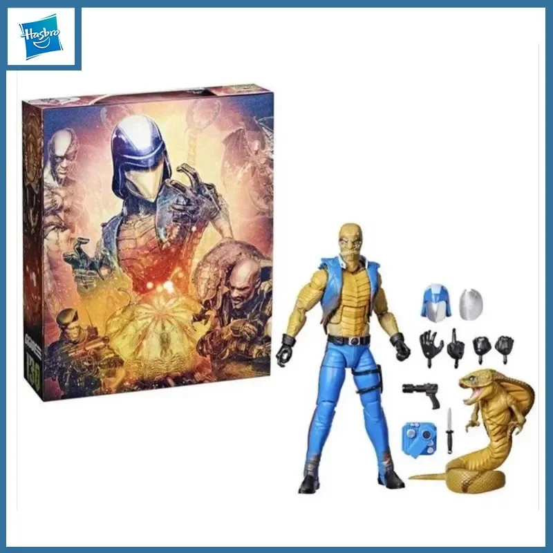 Hasbro GIJoe GIJoe Classified Series 130 Once A Man Cobra Commander Action Figure ของเล่นคอลเลกชันงา