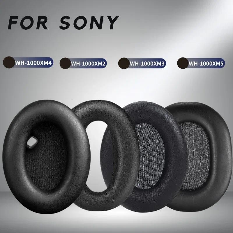 เปลี่ยนแผ่นรองหูฟังหน่วยความจําโฟมแผ่นรองหูฟังหูฟังสําหรับ Sony WH-1000XM4 WH-1000XM5 WH-1000XM3 WH-