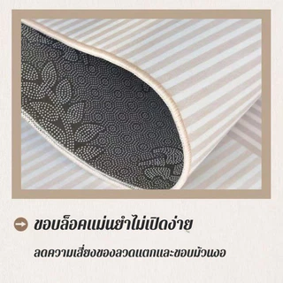 พรมห้องนั่งเล่น ฐานPVCกันลื่น ดีไซน์ย้อนยุคหรูหรา ซับซึมน้ำได้ดี 60x60cm/80x120cm ใช้เป็นพรมขอบเตียง พรมใต้โต๊ะกาแฟได