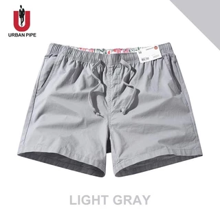 URBAN PIPE กางเกงขาสั้นผู้ชาย Size 28-40 สั้นเหนือเข่า เอวยางยืด ผ้ายืด Cotton Shorts 20255