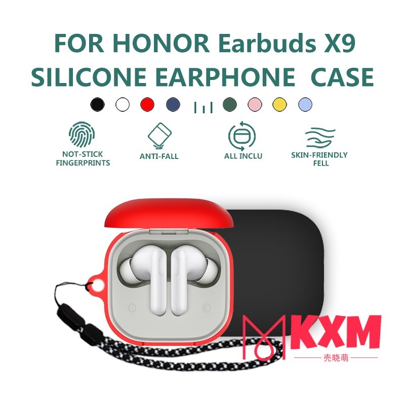 LY1040 Honor EarBuds X9 Case / EarBuds X5 / 4i / X6 /X7 Lite /X7 /X8 /X3 Lite Dustproof Soft Washabl