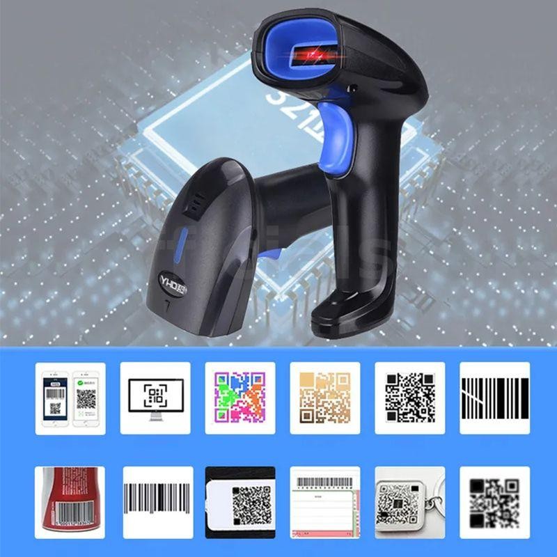 YHD-1100 เครื่องสแกนแบบมีสายความแม่นยําสูงสําหรับขายปลีกและโลจิสติกส์รองรับรหัส 1D และ 2D