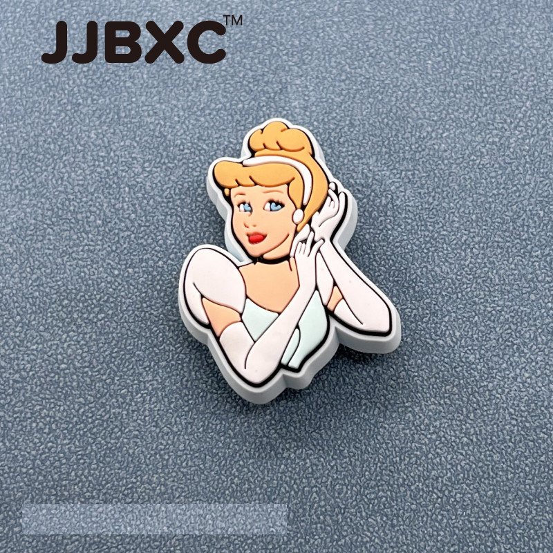 JJBXC ตัวติดรองเท้า charm อุปกรณ์แต่งเท้าสามมิติแบบเจ้าหญิง Cinderella สำหรับรองเท้า ปรับแต่งเองได้ อุปกรณ์ตกแต่งรองเท้า ราคา ถูกที่สุด ดีลบีเคเค แกลเลอรีภาพที่ 4