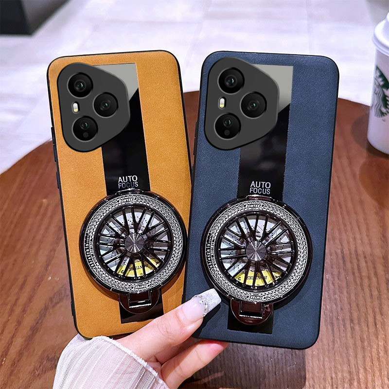 สําหรับ Honor 400 Pro 400 สมาร์ท X7D X9D ของแท้หนังลายนิ้วมือแม่เหล็กดูด Gyroscope Bracket สําหรับ H