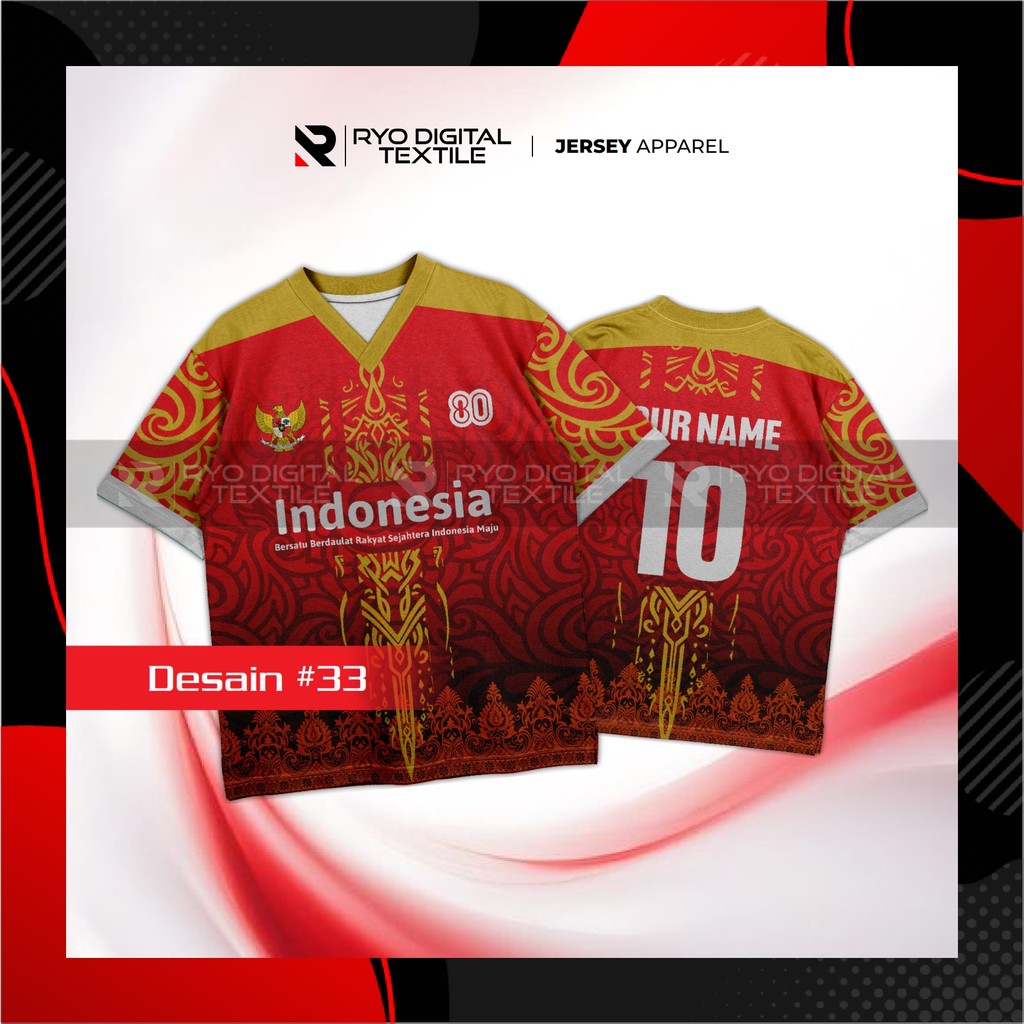 สาธารณรัฐจีน 80th Anniversary Jersey Independence Jersey 17 August RI Independence Shirt 33-40