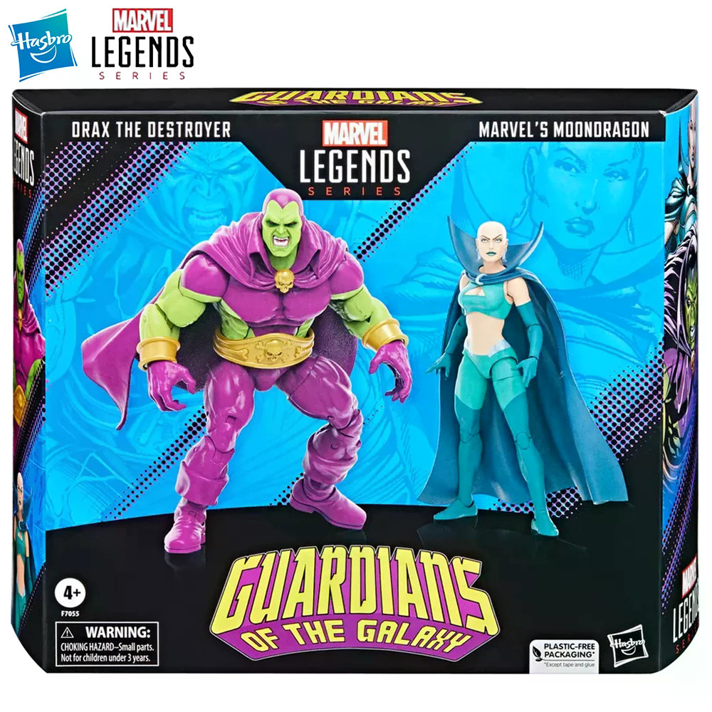 Hasbro Marvel Legends Series Drax the Destroyer และ Moondragon (Guardians of the Galaxy) 2-Pack-Set 