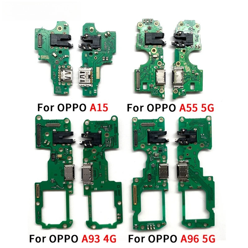 แพรตูดชาร์จ（Charging Port Flex）Oppo A15 A15S A17 A32 A55 5G A93 A96 5G USB ชาร์จพอร์ตแจ็ค Dock Connector ชาร์จ Flex Cable