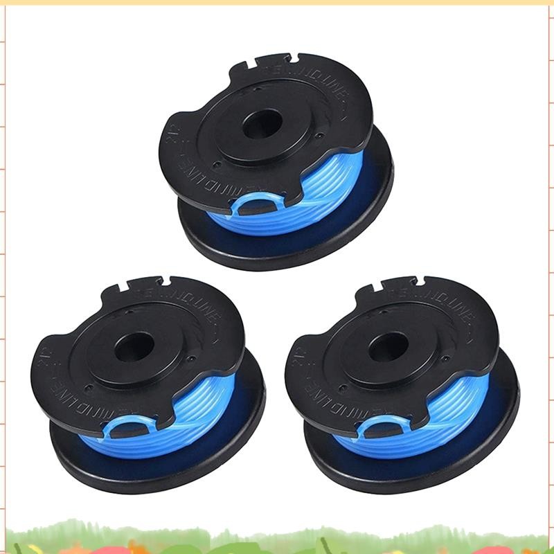 3Pack String Trimmer เปลี่ยน Spool Line 29252 29092 สําหรับ Greenworks 20V 24V 40V 80V Weed Eater ไร