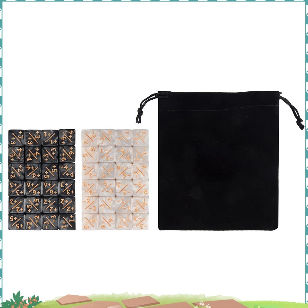 Super 48 ชิ้น 16 มม.ลูกเต๋าเคาน์เตอร์ Token ลูกเต๋า Loyalty ลูกเต๋า D6 ลูกเต๋า Cube สําหรับ,,การ์ดเก