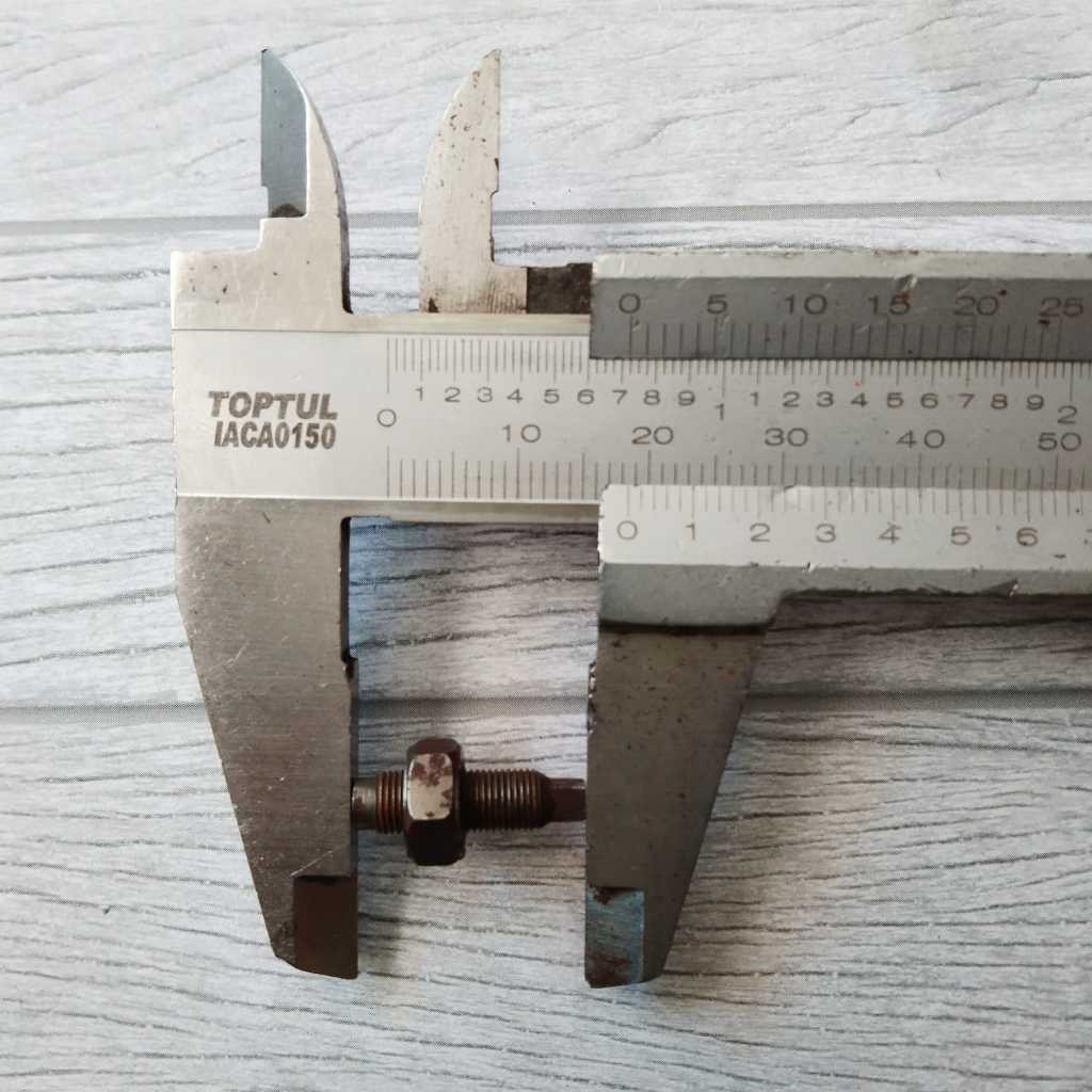 1 ชุดของ SCREW TAPPET ADJUST MOTORCYCLE GRAND SUPRA KARISMA WIN 100% (900A2-333-1100) - NEW OLD STOC