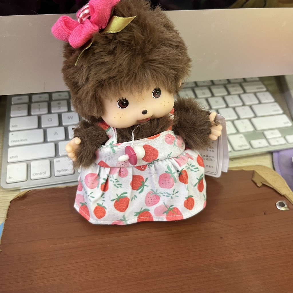 【พร้อมส่ง】monchichi พวงกุญแจ Monchi Bebichhichi Tuffy Monchhichi Keychain Limited Plush hipper kitty