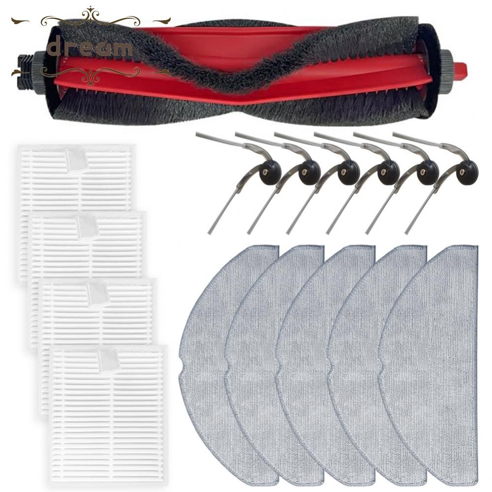 ชุดทําความสะอาดที่มีประสิทธิภาพสําหรับ Roborock สําหรับ Q7 M5 L5 พร้อมม็อบแปรงหลักและตัวกรอง