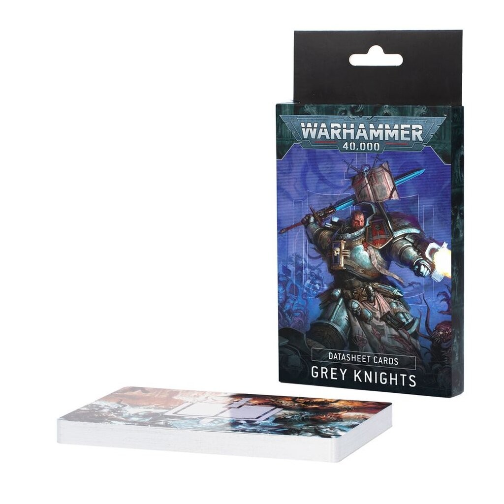 Warhammer 40k: DATASHEET CARDS: GREY KNIGHTS