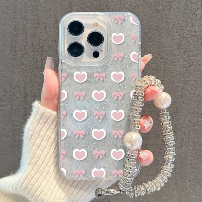 🦋Mario🦋เคสไอโฟน เคสใสกากเพชร สำหรับ iPhone 13 11 16 pro max 12 14 15 promax 7 plus  เคสใสกันกระแทก วิจิตร Flash CryBaby