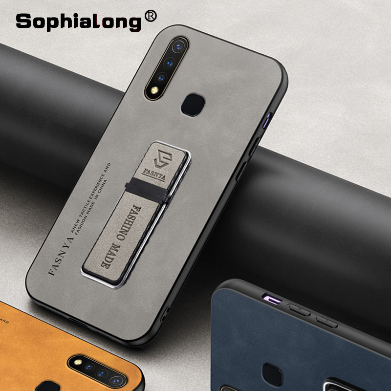 ปลอกหนังกระชับสําหรับ VIVO 1901 1902 1904 1940 1916 V1901 V1928A V1902 V1901A V1901T พร้อมวงเล็บโลหะ