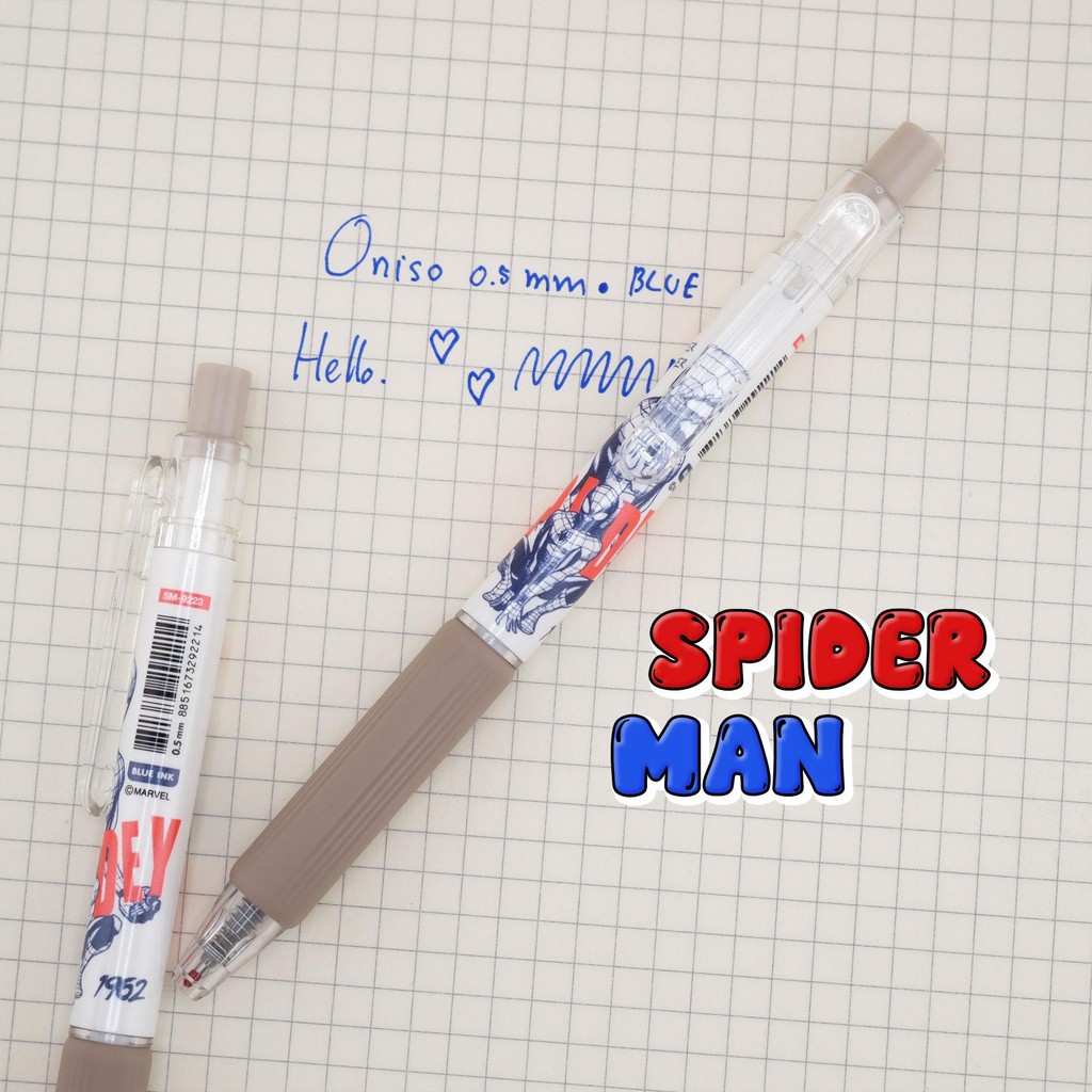 Oniso ปากกาเจล ลายSanrio หมึกน้ำเงิน ขนาด0.5mm เปลียนไส้ได้ - สินค้าลิขสิทธิ์แท้ สุดน่ารัก - รูปที่ 6