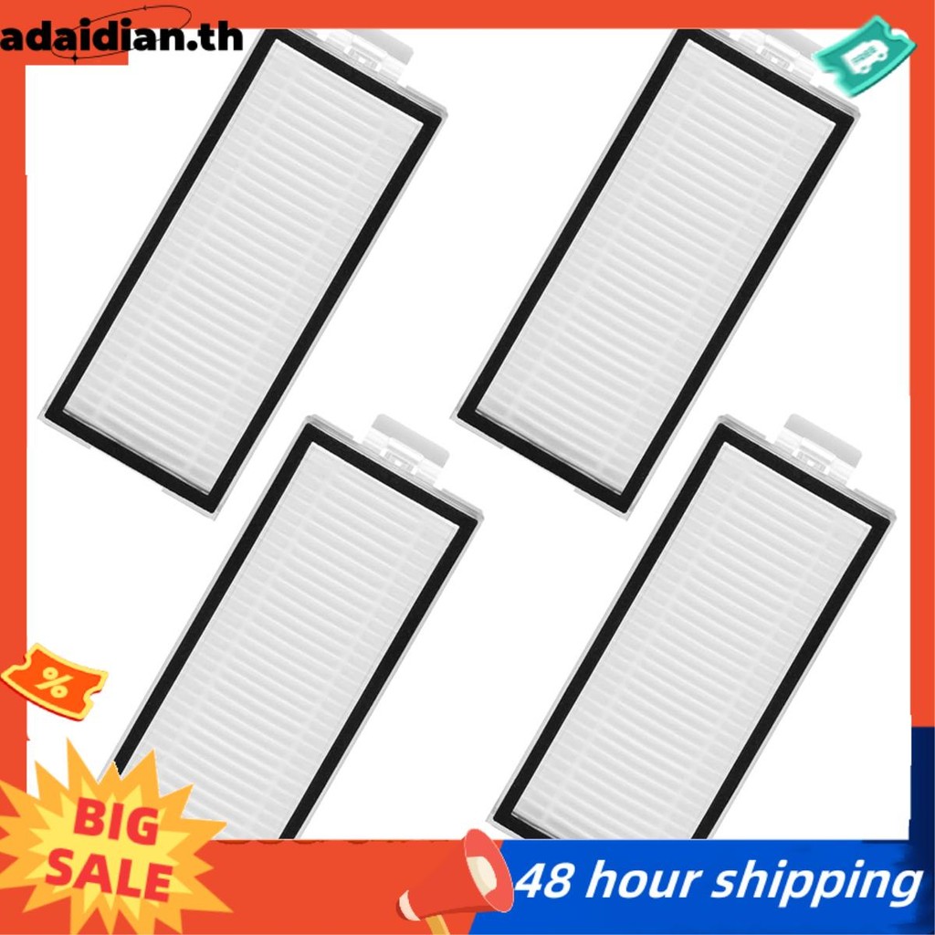 ตัวกรองล้างทําความสะอาดได้ 4 แพ็คสําหรับ , +, Max, Max+, Q5 Pro, Q5 Pro+, Q8 Max, Q8 Max+ Robot Vacu