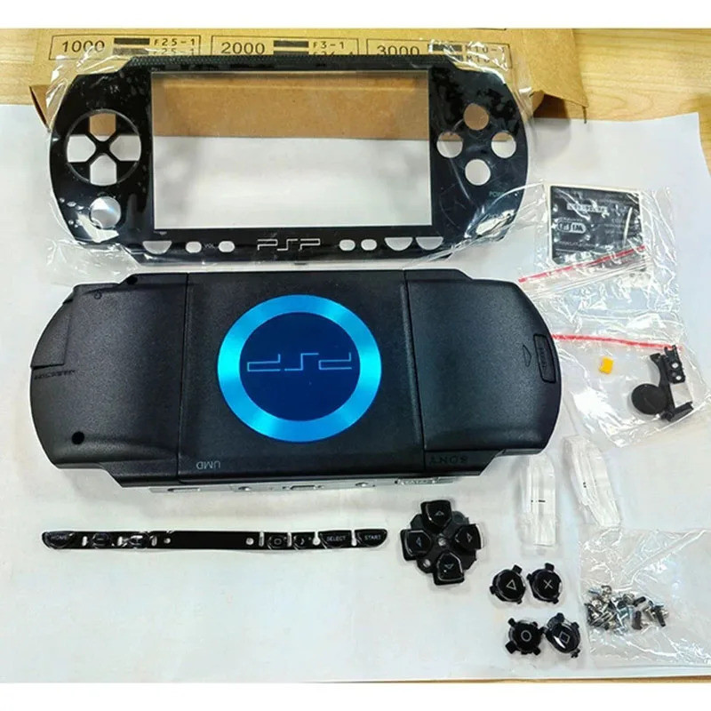 1:1 Original ชุดเปลี่ยนฝาครอบสําหรับ PSP1000 PSP 1004 PSP 1000 Shell