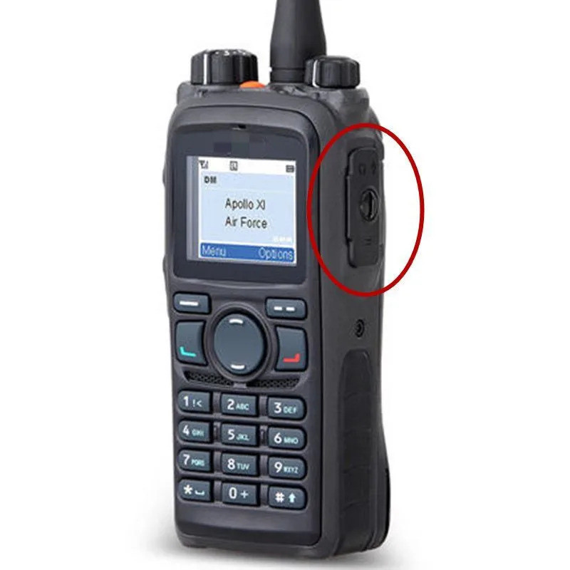 ฝาครอบฝุ่นฝาครอบหูฟังสําหรับ Hytera PD700 PD780 PD780G PD880 PD980 PD788 PD785 ฯลฯเครื่องส่งรับวิทยุ