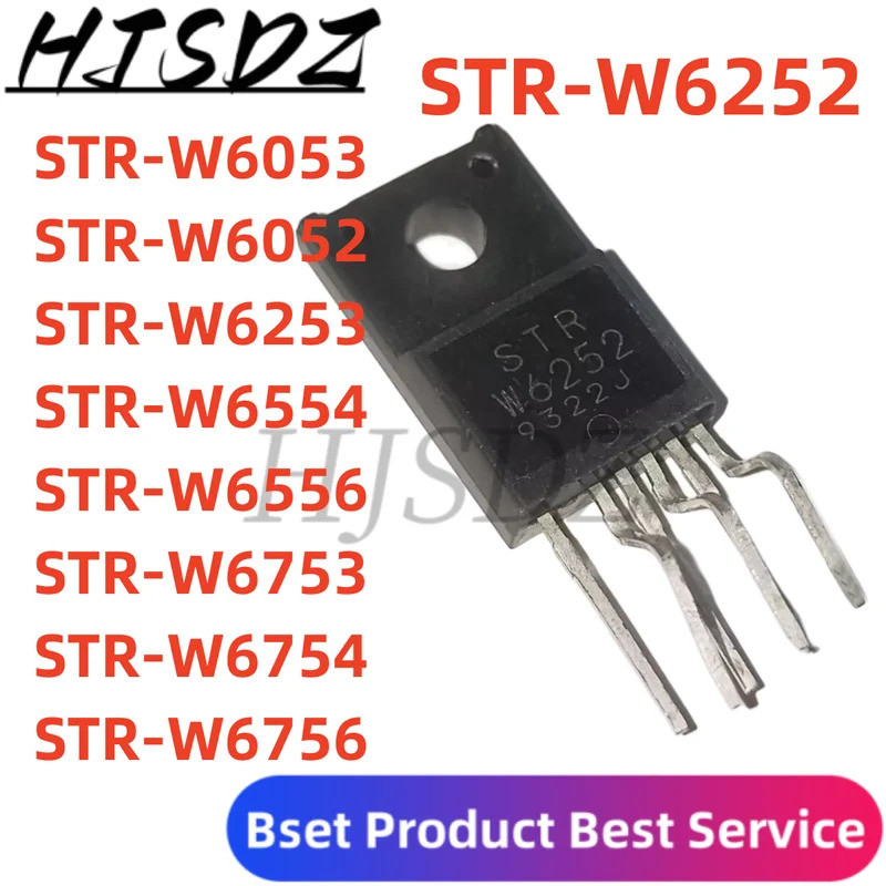 1-5PCS STR-W6754 STR-W6753 STR-W6556 STR-W6554 STR-W6253 STR-W6252 STR-W6052 STR-W6053 STR-W6756 TO-