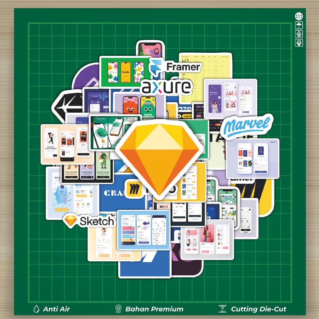 ร้อน 50 ชิ้น สติ๊กเกอร์ UI UX ออกแบบสติกเกอร์แฟชั่นรถยนต์ Decal Cool การ์ดอัลบั้มไวนิลที่กําหนดเองกั