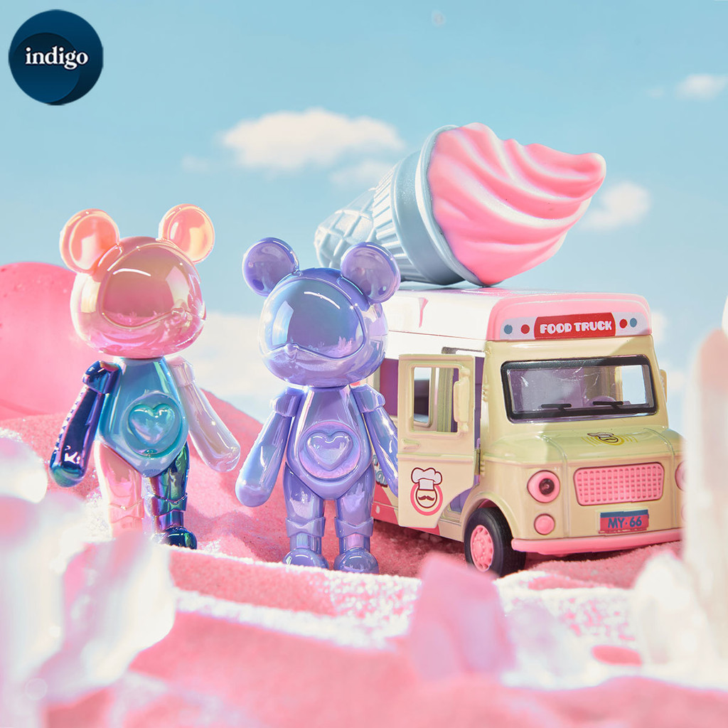 กล่องตาบอดของเล่นตุ๊กตาคอลเล เครื่องประดับเดสก์ท็อป รูปตุ๊กตา สุ่ม Cosmos Bear ตุ๊กตาโมเดล โมเดลประด