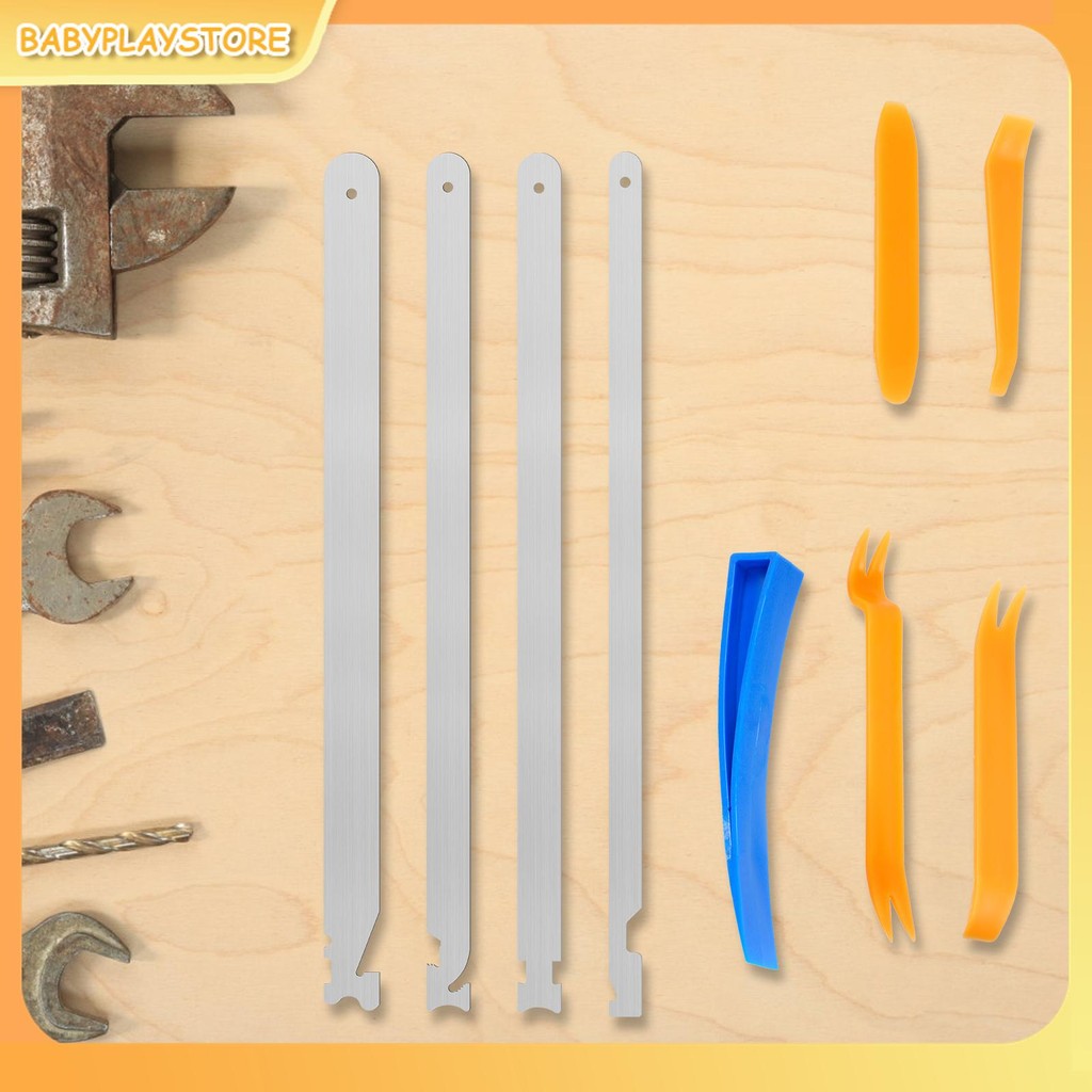 Auto Jim Kit Universal สแตนเลส Slim Jim เครื่องมือ Professional สูงยืดหยุ่นยานพาหนะซ่อม Jim เครื่องม