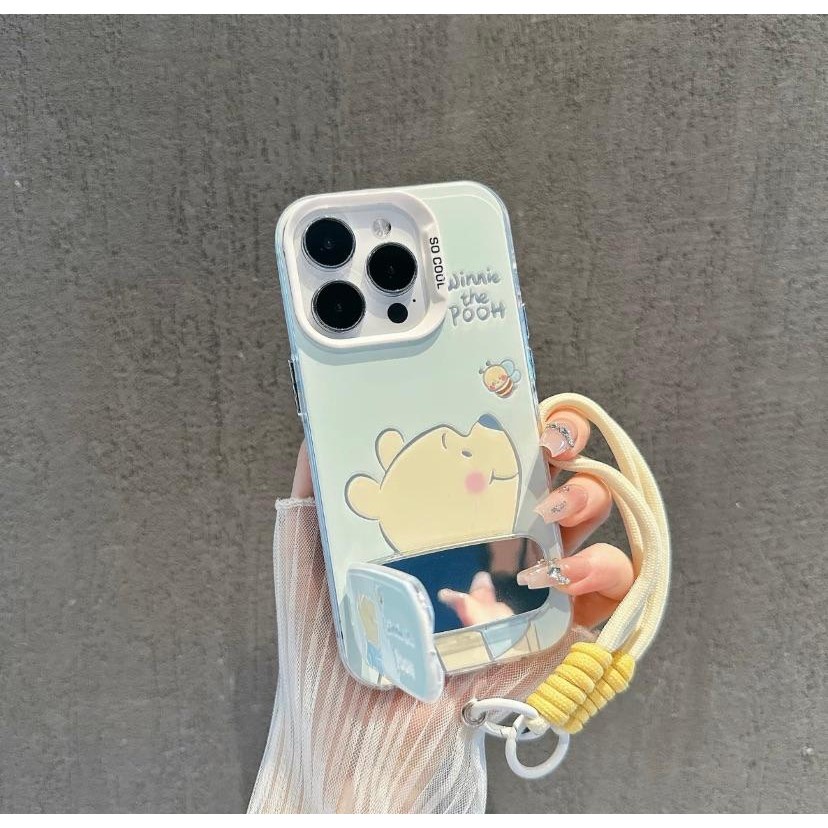เคส HP + สร้อยข้อมือ + กล่องดินสอ น่ารัก Winnie the Pooh Case mobilephone INFINIX 20I 12TURBO 12Play