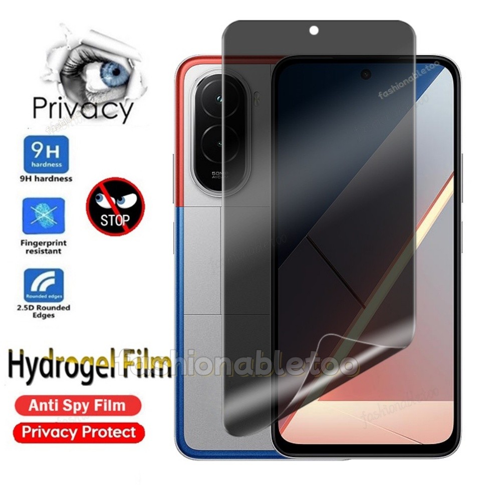 สําหรับ PocoM7 4G Anti-spy Hydrogel ฟิล์มสําหรับ Poco M7 plus pro M7plus M7pro M 7 PocoM7 plus PocoM