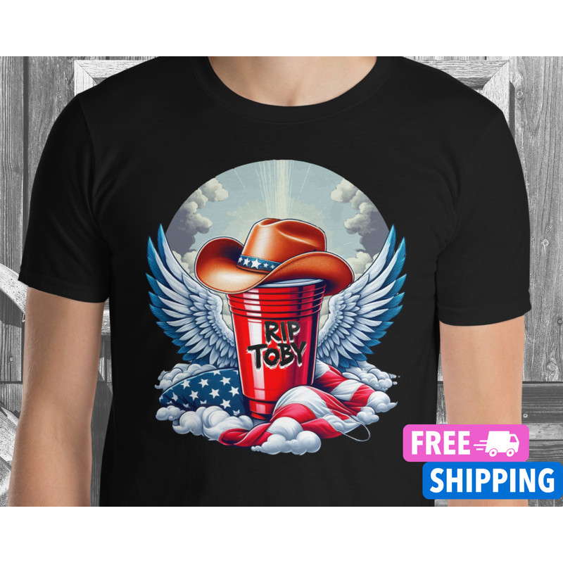 Toby Keith Tribute Shirt Fan Designed Country Music Shirt RIP Toby Keith Unisex XS-3XL