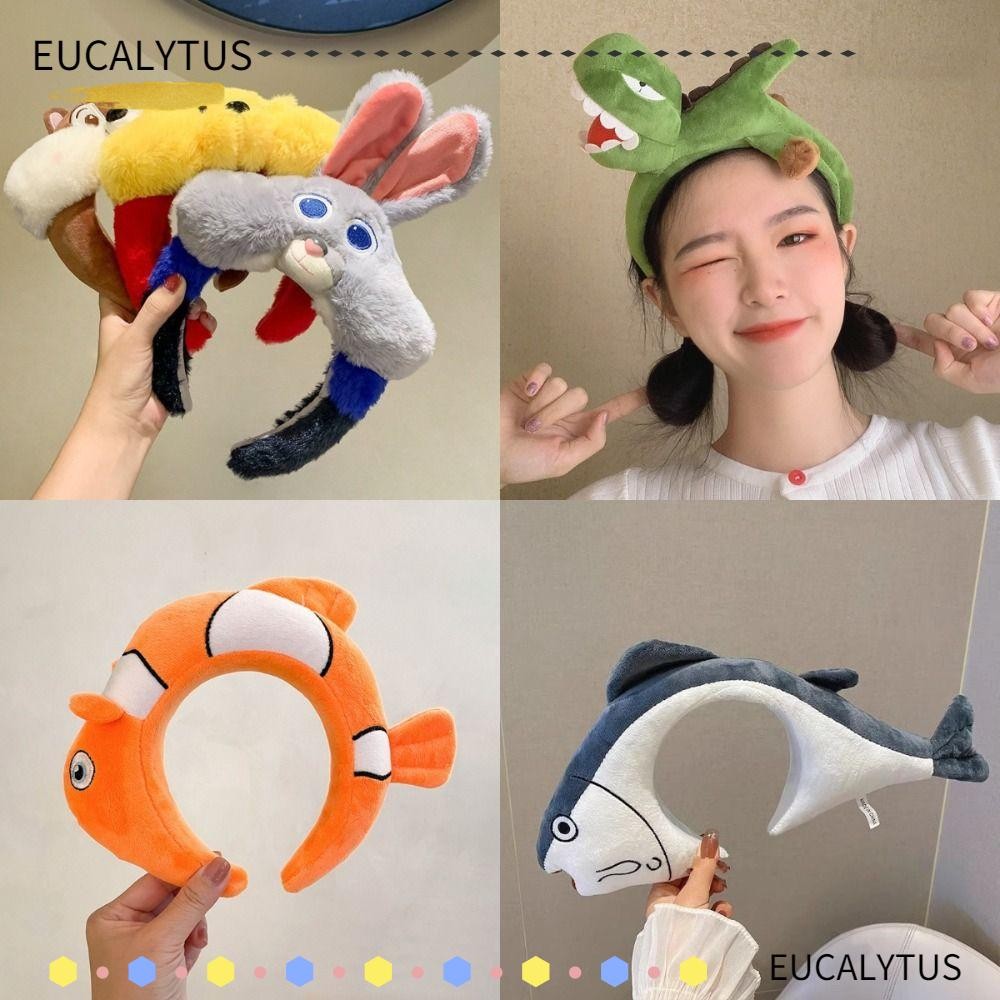 ยางรัดผมลายตุ๊กตา กันลื่นสำหรับผู้หญิง พร้อมลายการ์ตูนน่ารักแบบ hoop