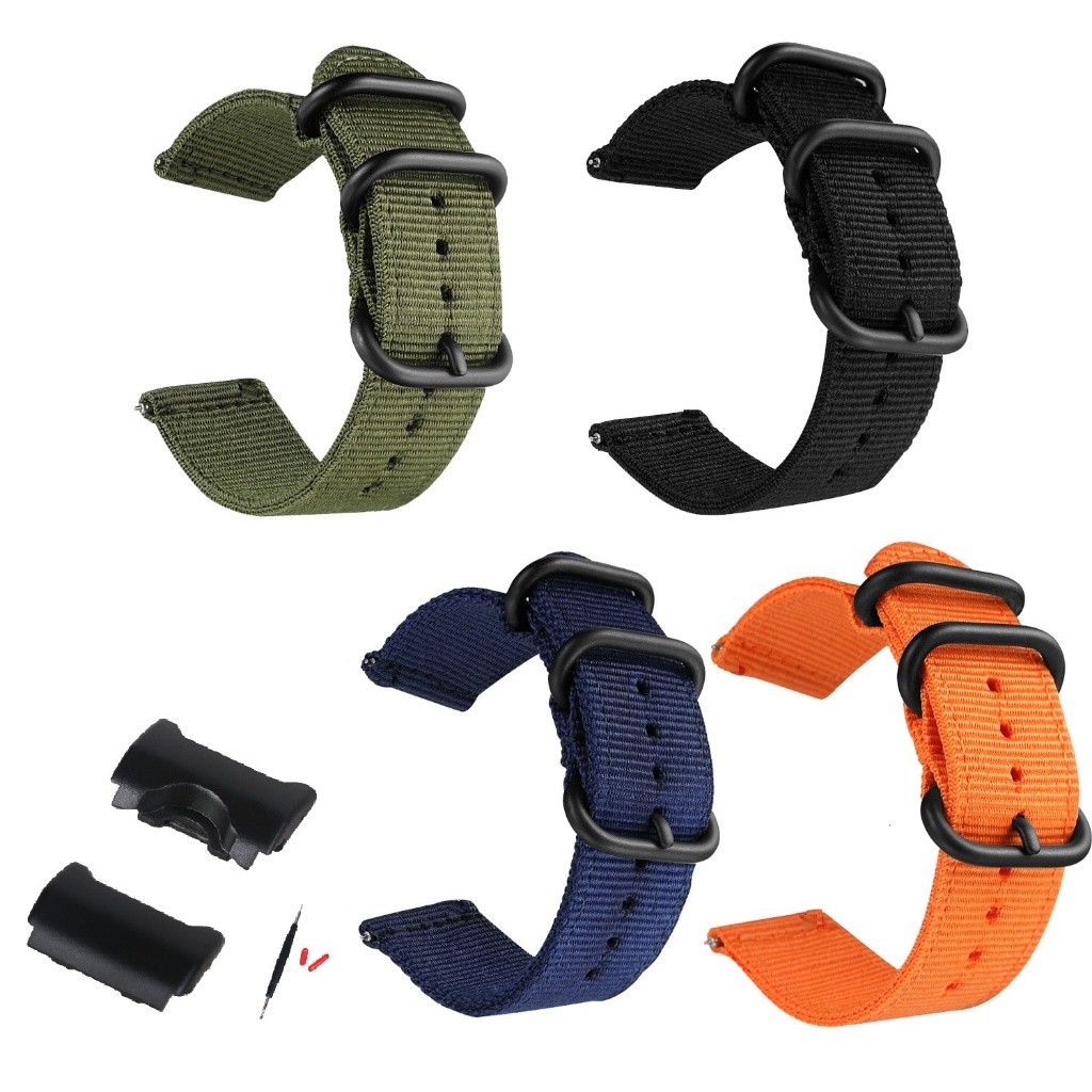 ไนลอน Zulu เปลี่ยนสายนาฬิกาเหมาะสําหรับ GWG-1000 GWG1000 GWG 1000 Mudmaster Nato